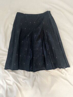 Banana Republic Silk Cotton Floral dot skirt -  Size 2